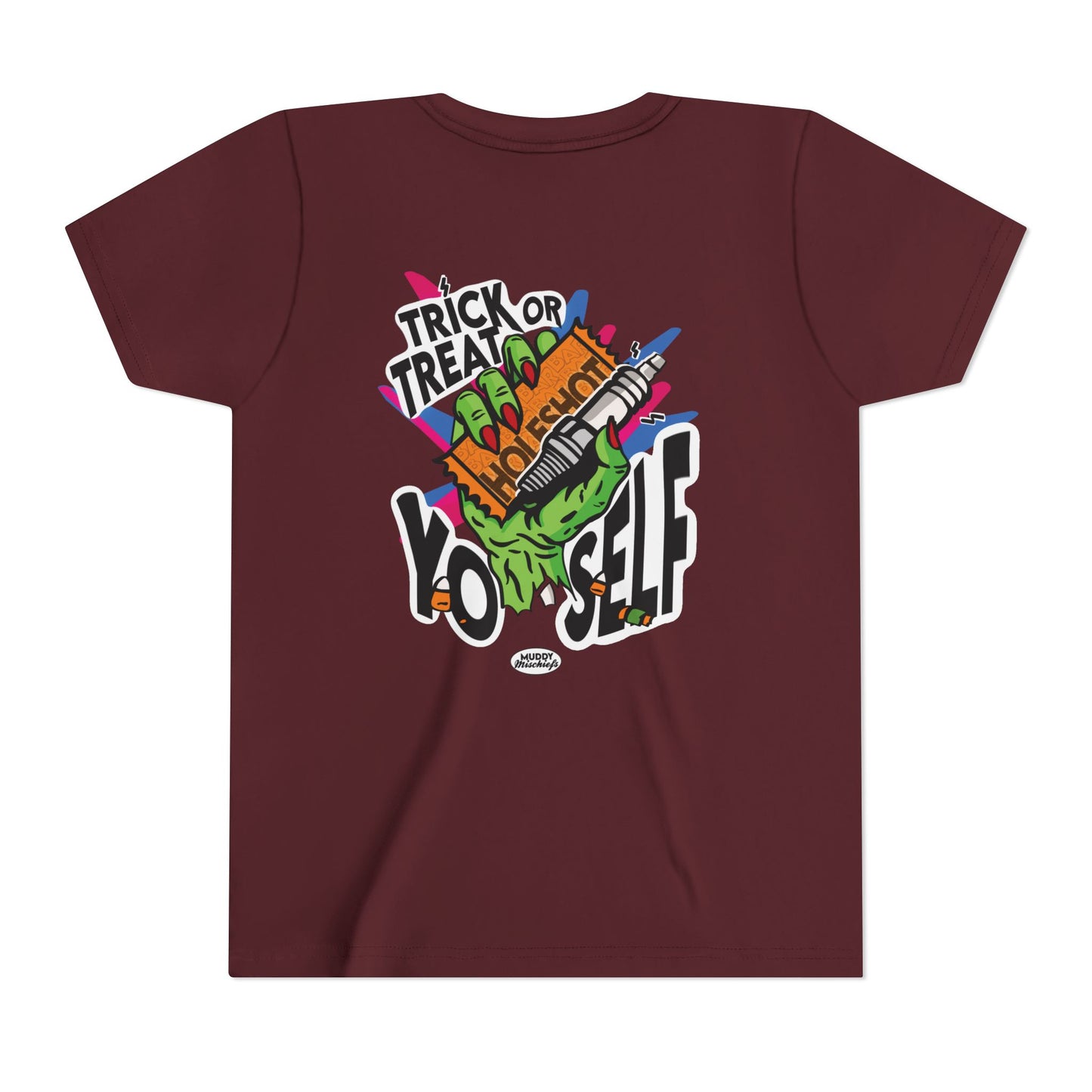 Trick or Treat Yo’self | Youth Halloween Motocross Tee