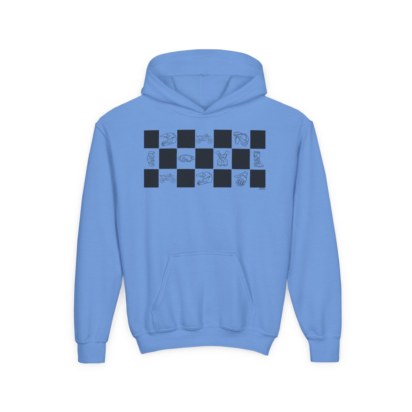 Lined Up & Winning | Youth Motocross Hoodie
