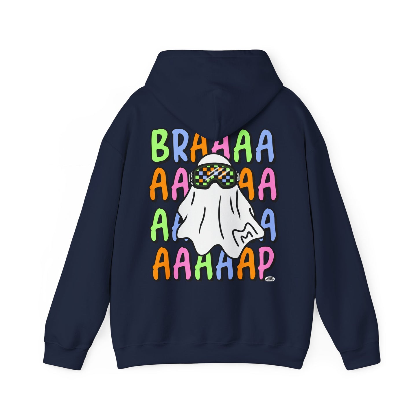 Goggle Ghost | Youth Halloween Motocross Hoodie