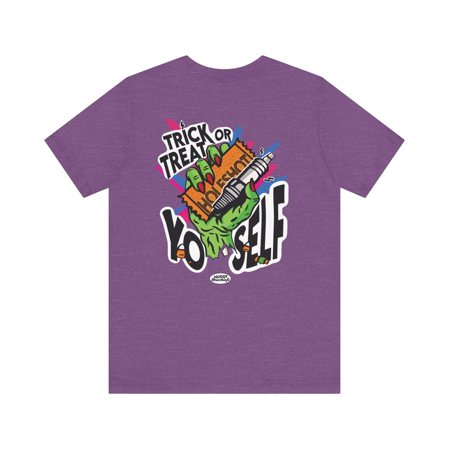 Copy of Trick or Treat Yo’self | Unisex Adult Halloween Motocross Tee