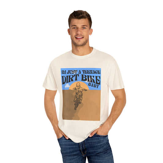 Teenage Dirtbike Baby | Adult Motocross Tee