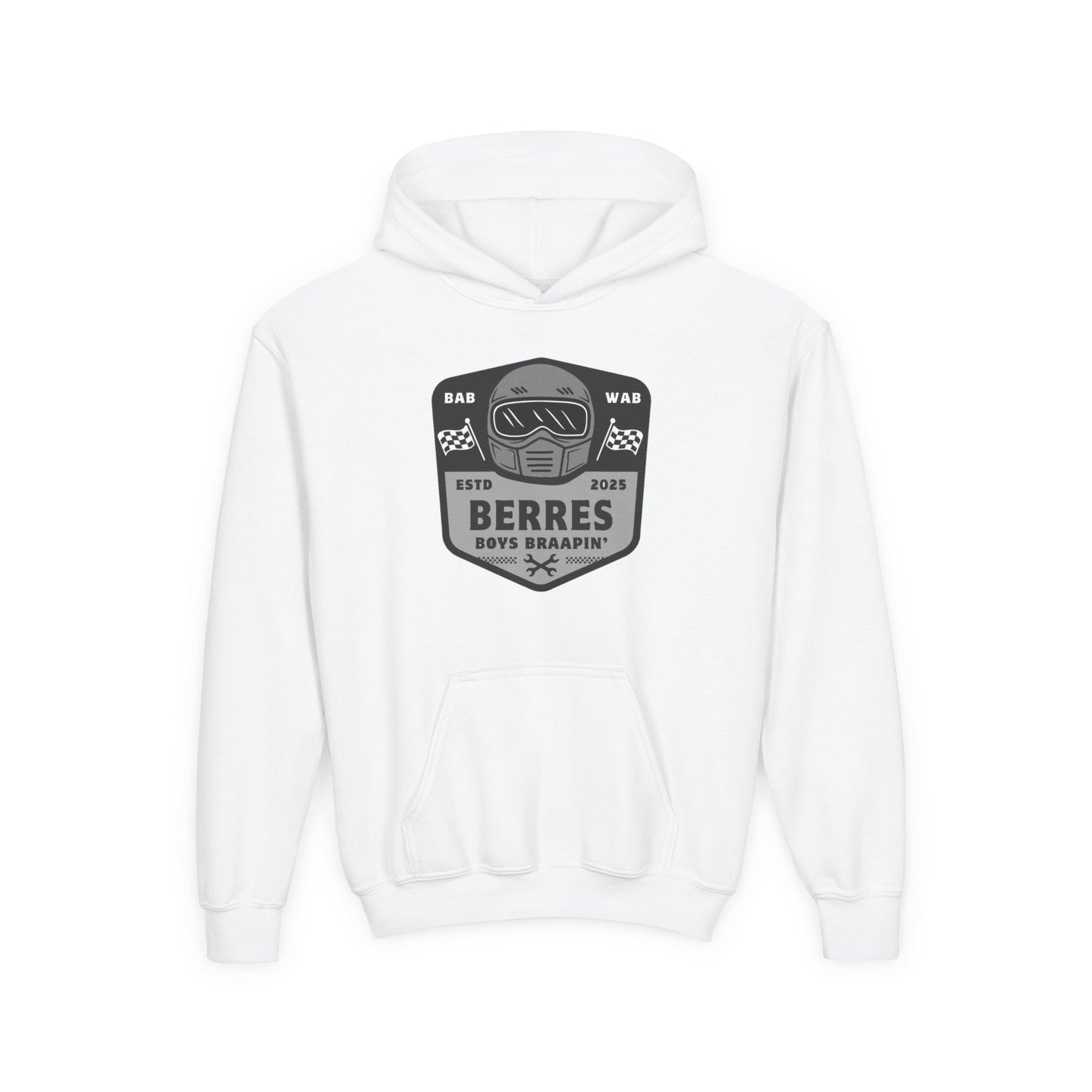 BERRES #555 | Youth Muddy Mischiefs Team Hoodie Collab