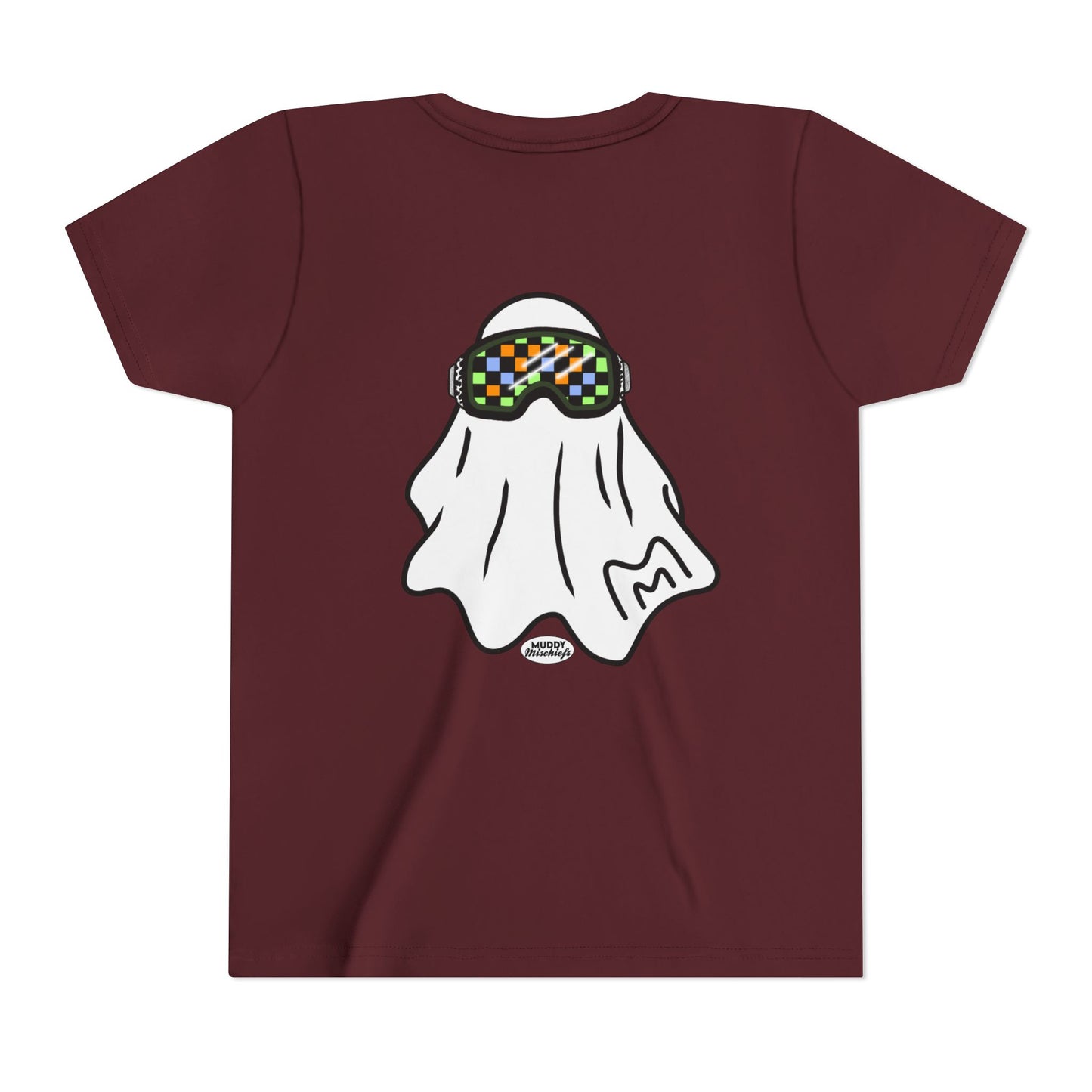 Solo Google Ghost | Unisex Youth Halloween Motocross Tee