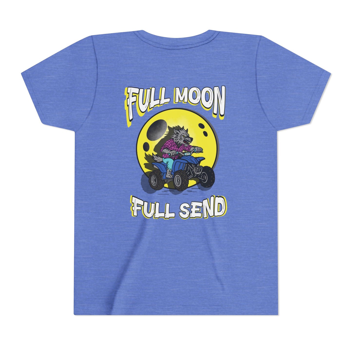 Full Moon Full Send | Youth Halloween Motocross Tee
