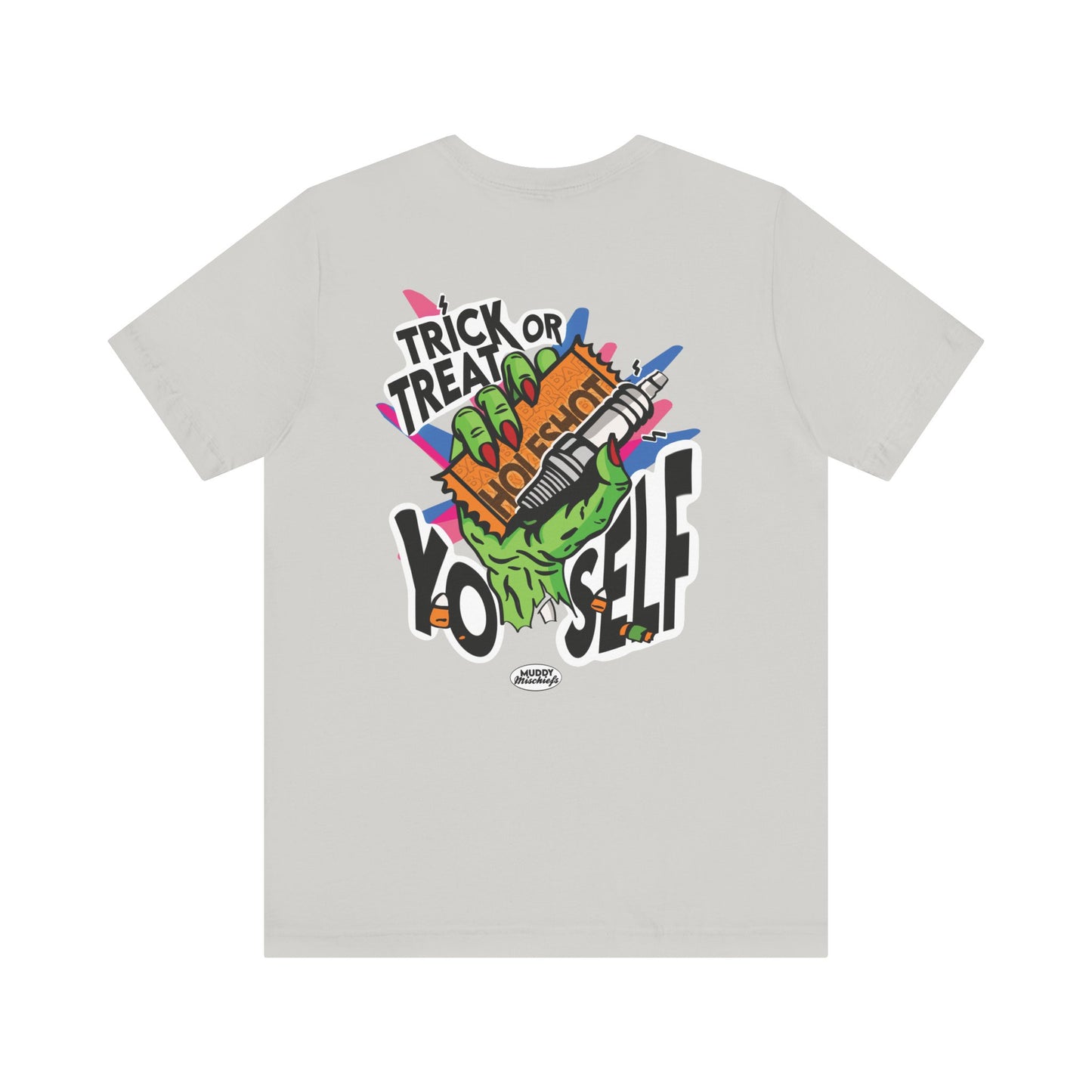 Copy of Trick or Treat Yo’self | Unisex Adult Halloween Motocross Tee