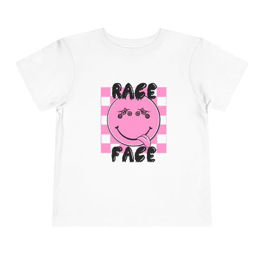 Race Face | Toddler Motocross Tee (Pink)