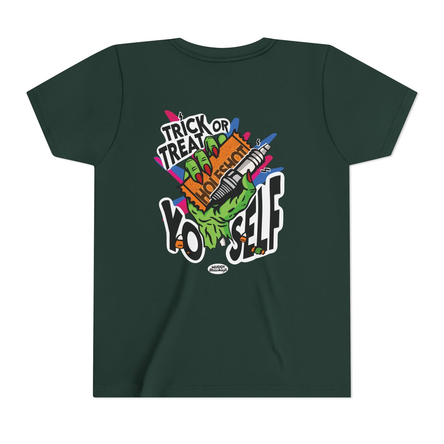Trick or Treat Yo’self | Youth Halloween Motocross Tee