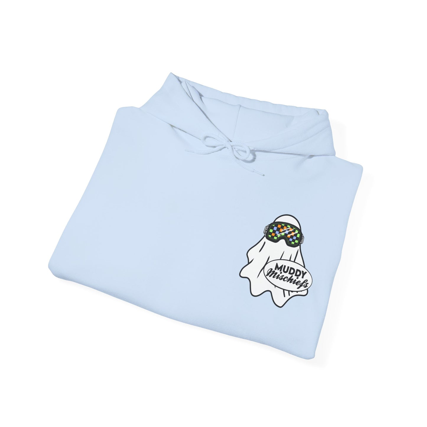 Goggle Ghost | Youth Halloween Motocross Hoodie