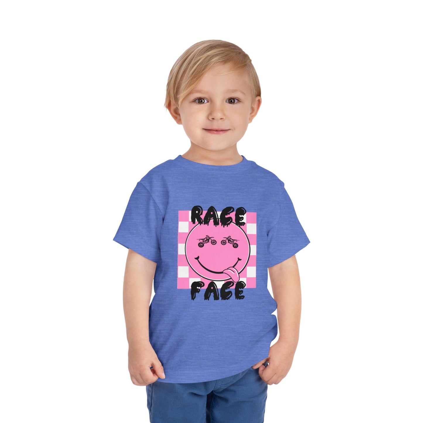 Race Face | Toddler Motocross Tee (Pink)