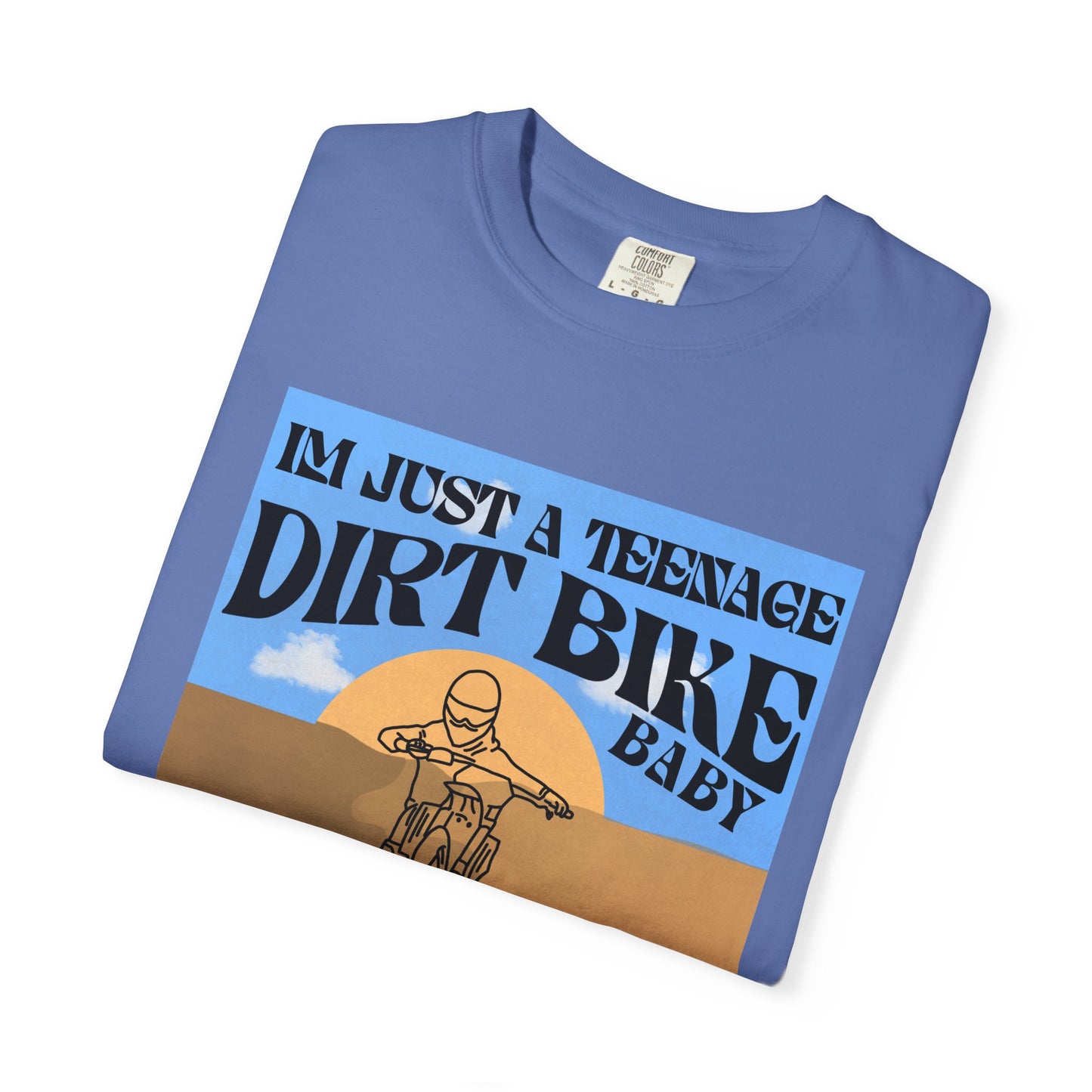 Teenage Dirtbike Baby | Adult Motocross Tee
