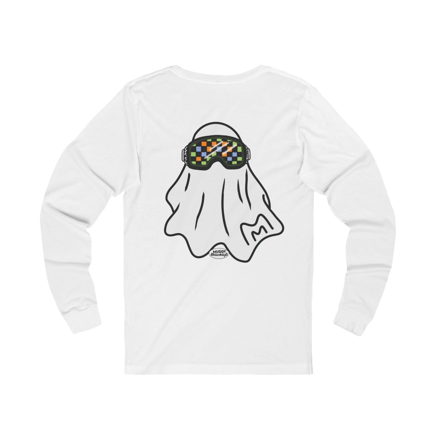 Solo Google Ghost | Unisex Adult Halloween Motocross Tee
