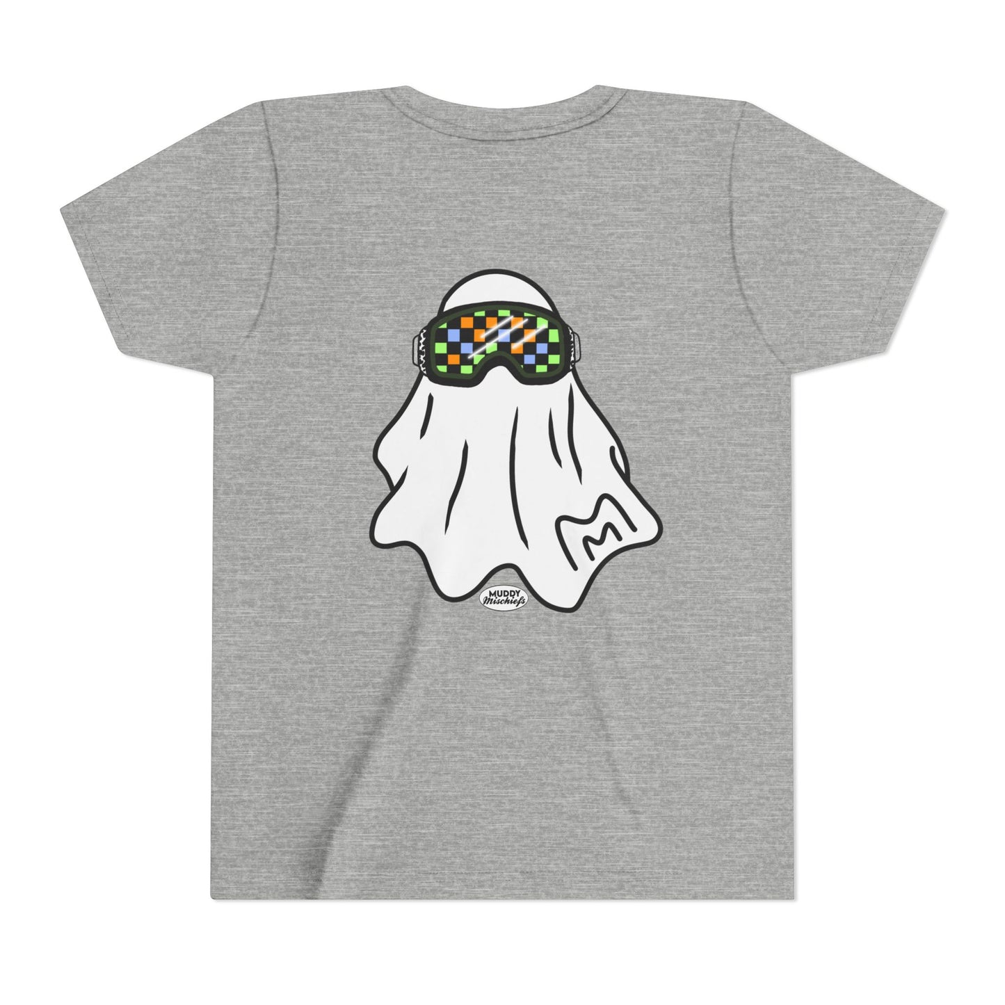 Solo Google Ghost | Unisex Youth Halloween Motocross Tee