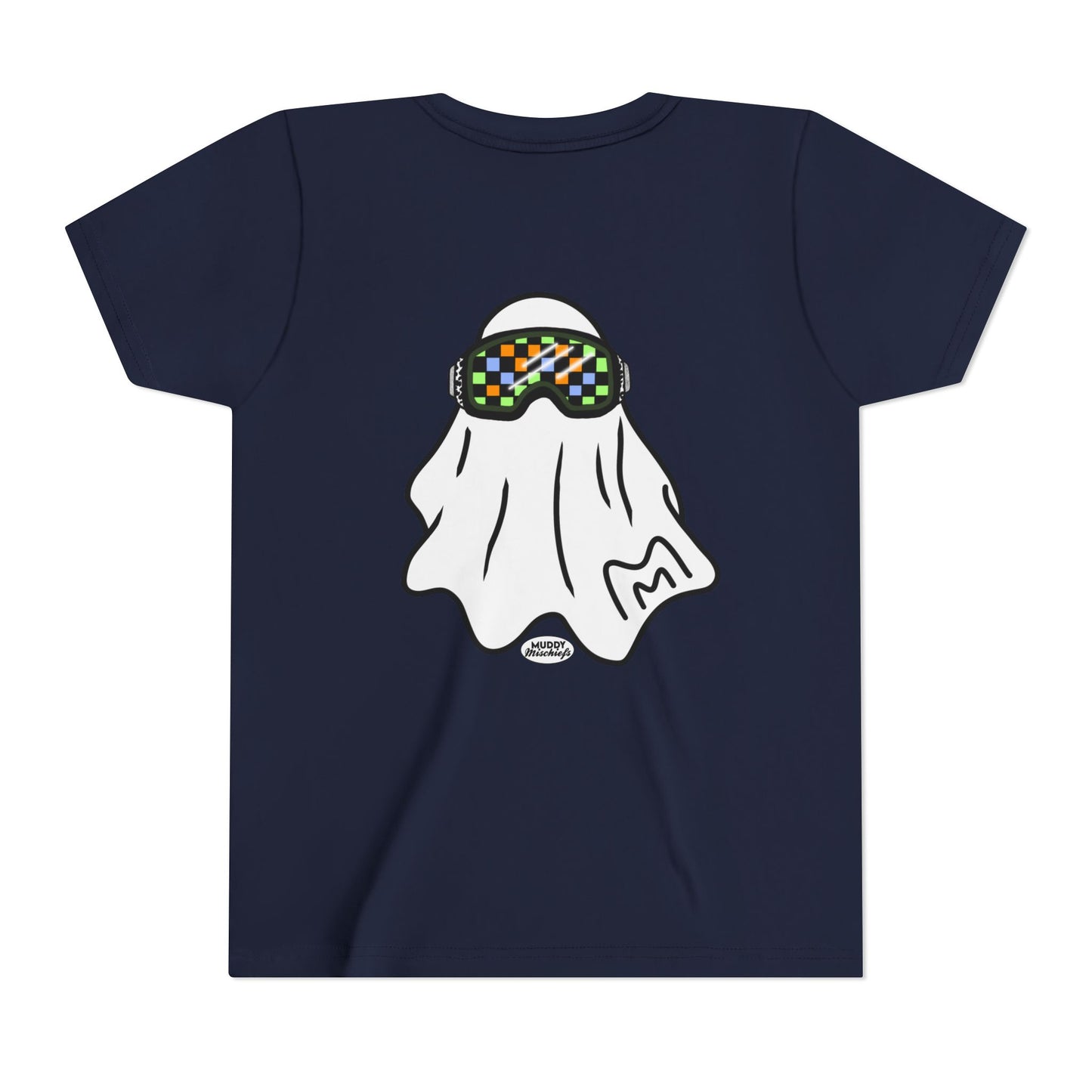 Solo Google Ghost | Unisex Youth Halloween Motocross Tee