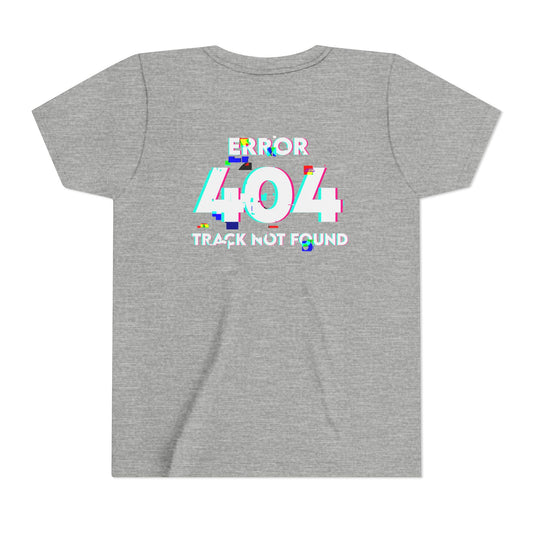 Error 404 Track Not Found  | Youth Motocross Tee