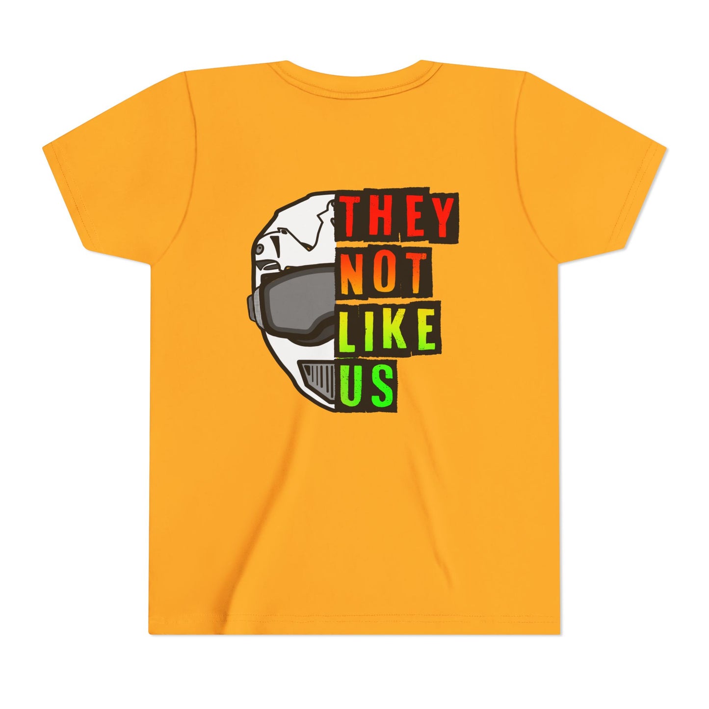They Not Like Us Moto - Rasta | Youth Juneteenth Motocross Tee