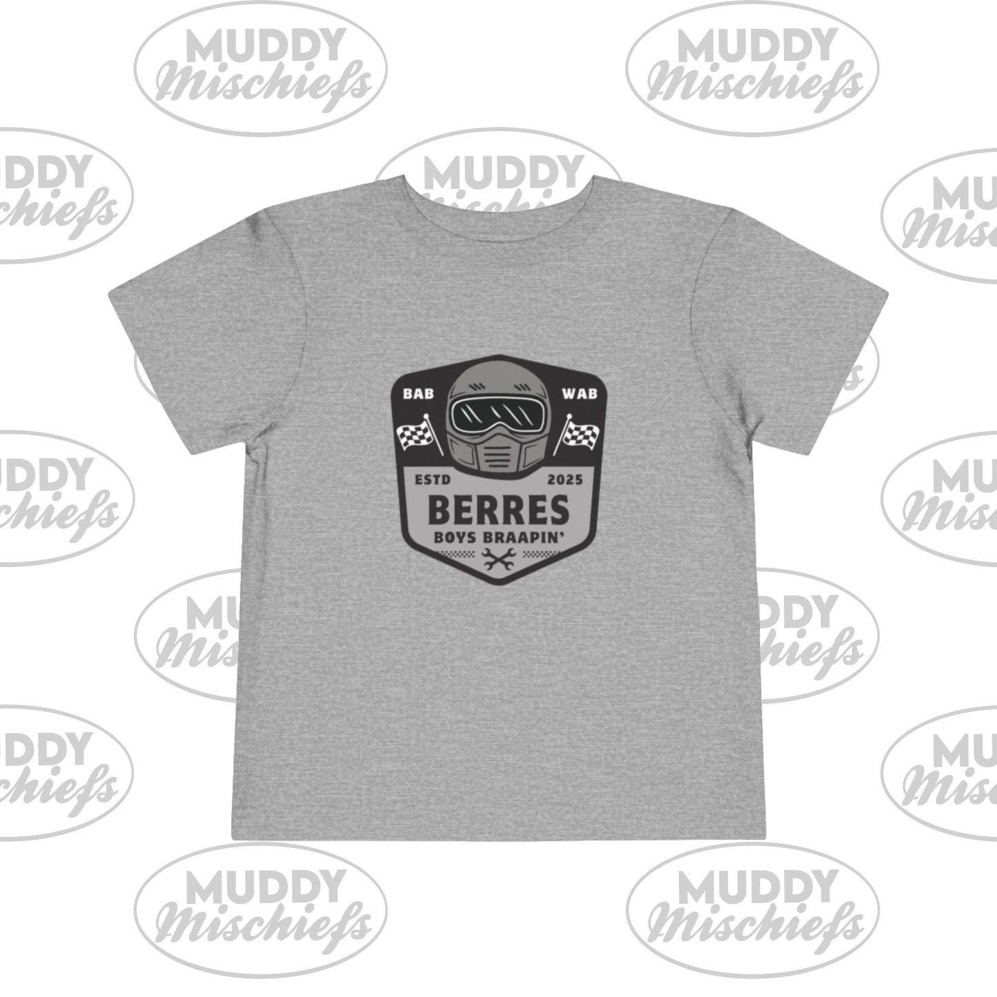 BERRES #555 | Toddler Muddy Mischiefs Team Shirt Collab