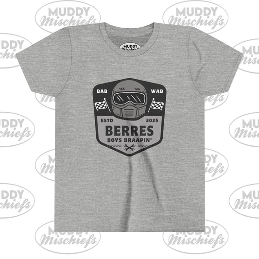 BERRES #555 | Youth Muddy Mischiefs Team Shirt Collab