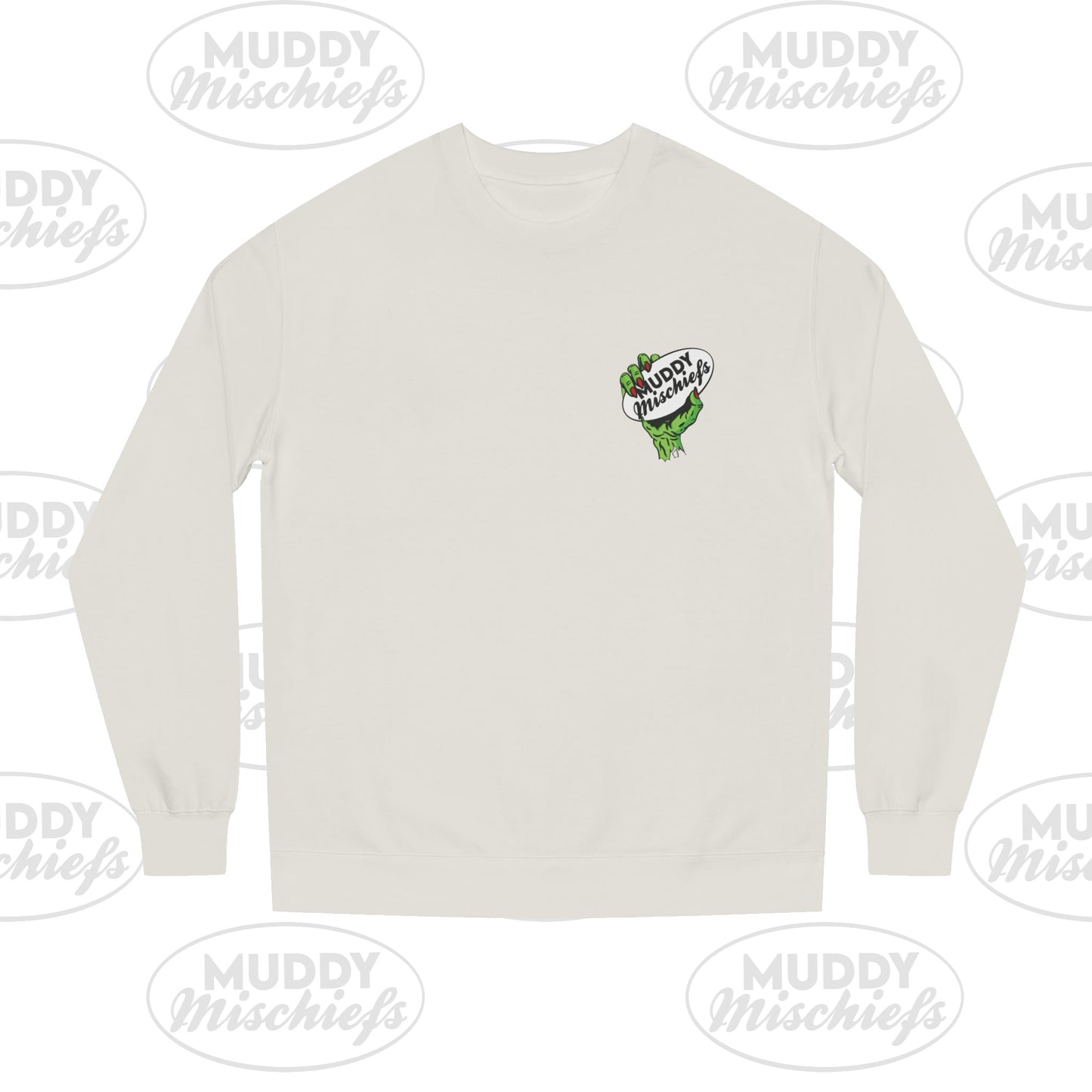 Trick or Treat Yo’self | Unisex Adult Halloween Motocross Crewneck Sweatshirt