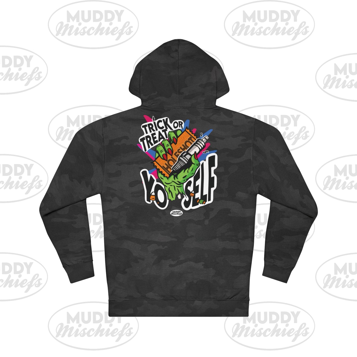 Trick or Treat Yo’self | Unisex Adult Halloween Motocross Hoodie