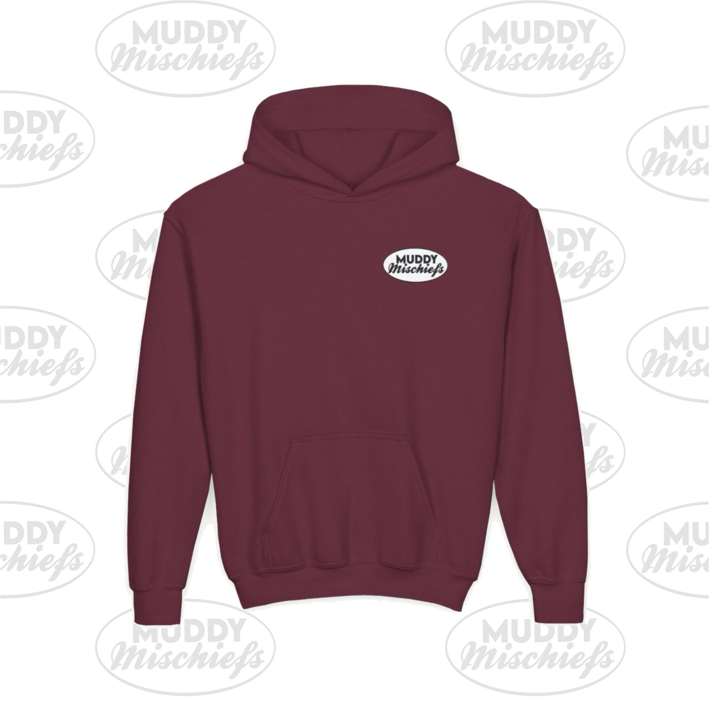 Pumpkin Guts, Rocks n Ruts | Youth Halloween Motocross Hoodie