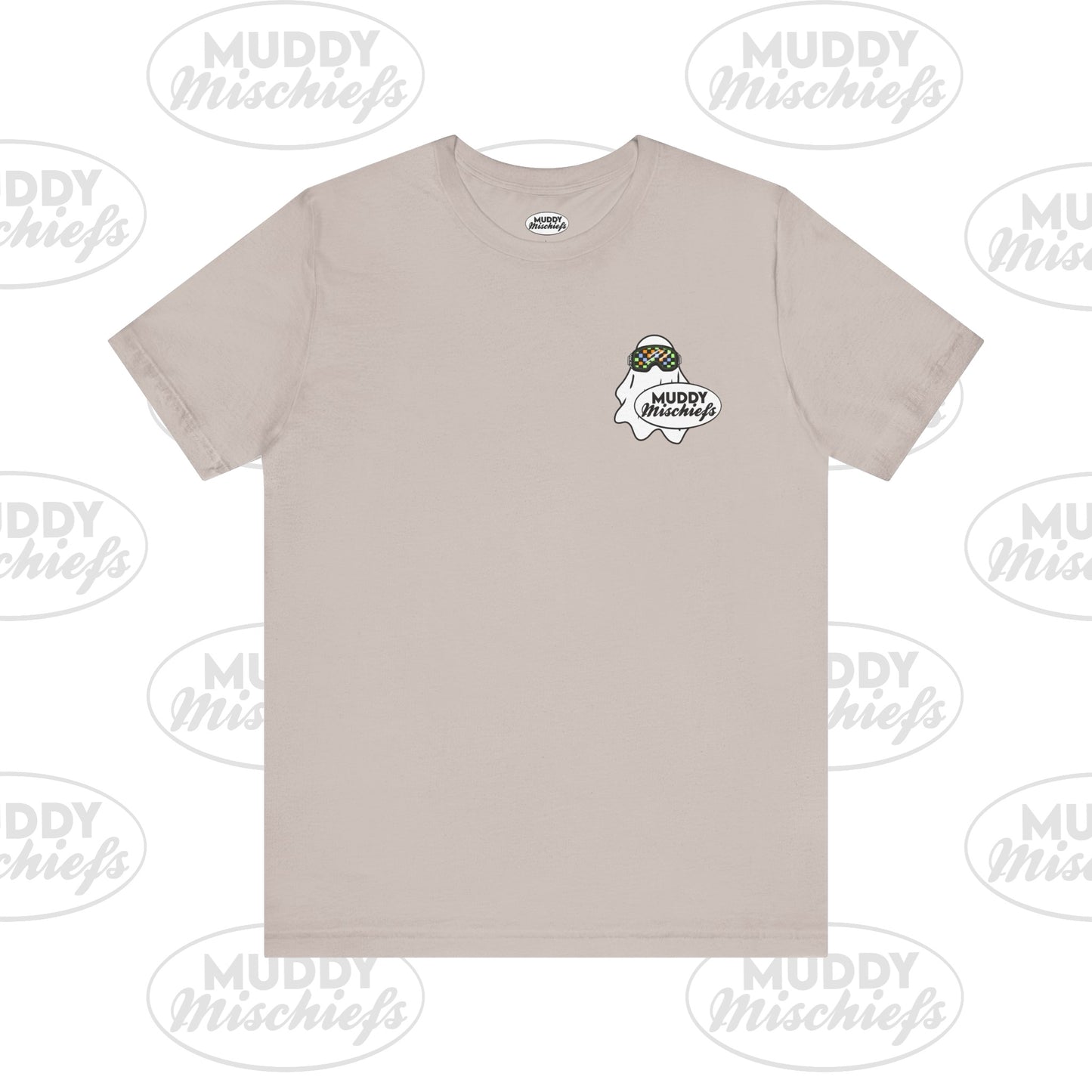 Solo Google Ghost | Unisex Adult Halloween Motocross Tee