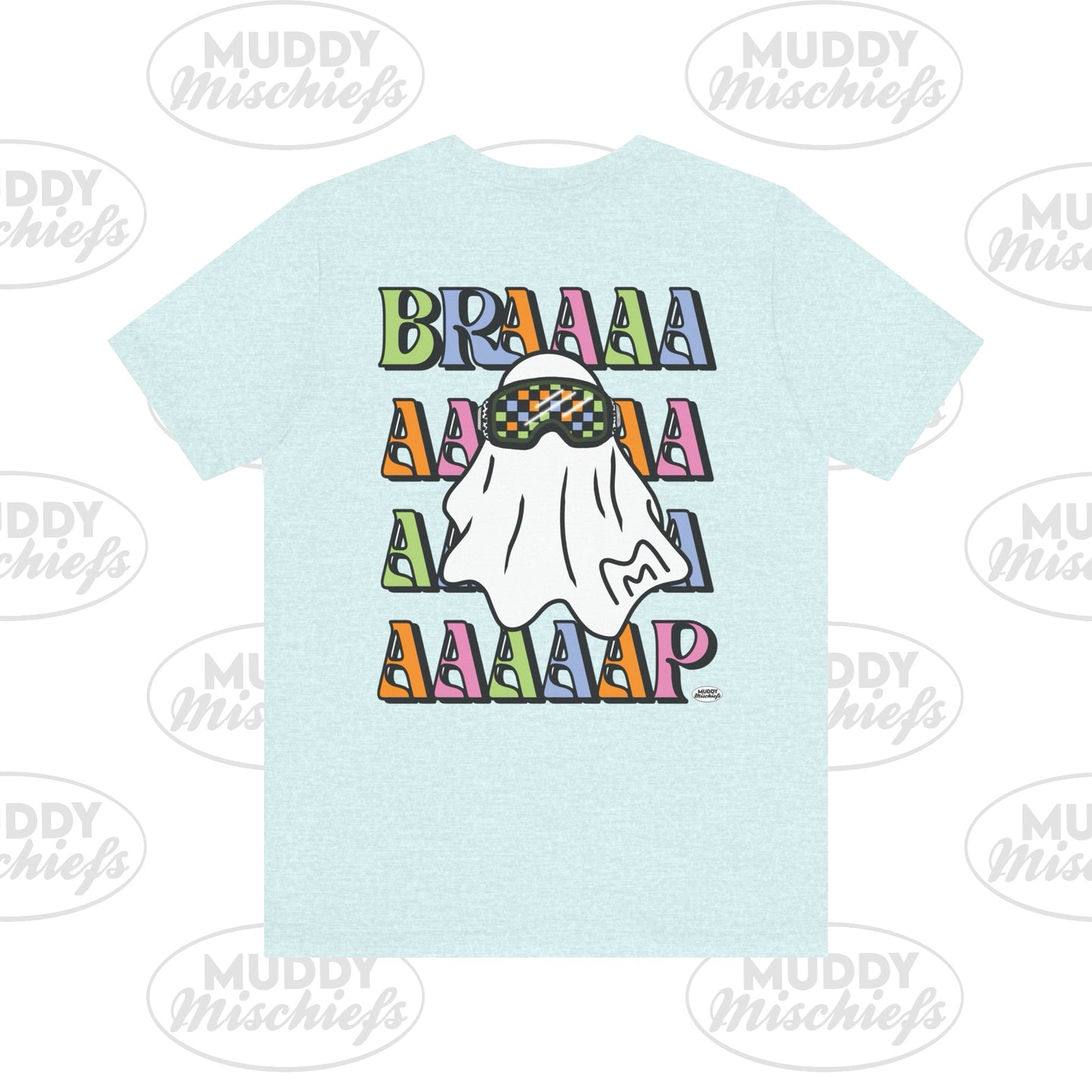 Google Ghosté | Unisex Adult Halloween Motocross Tee