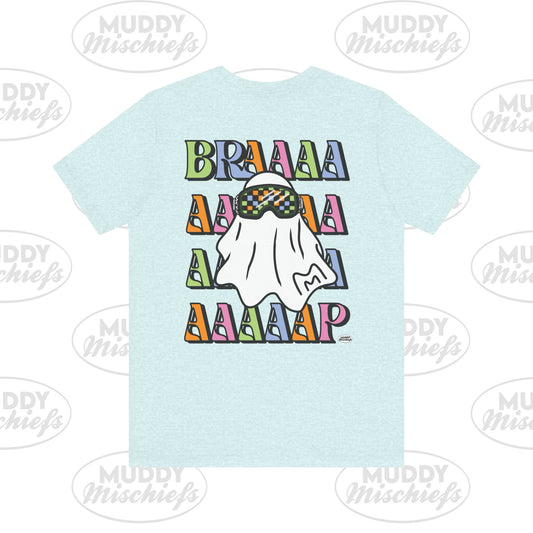 Google Ghosté | Unisex Adult Halloween Motocross Tee