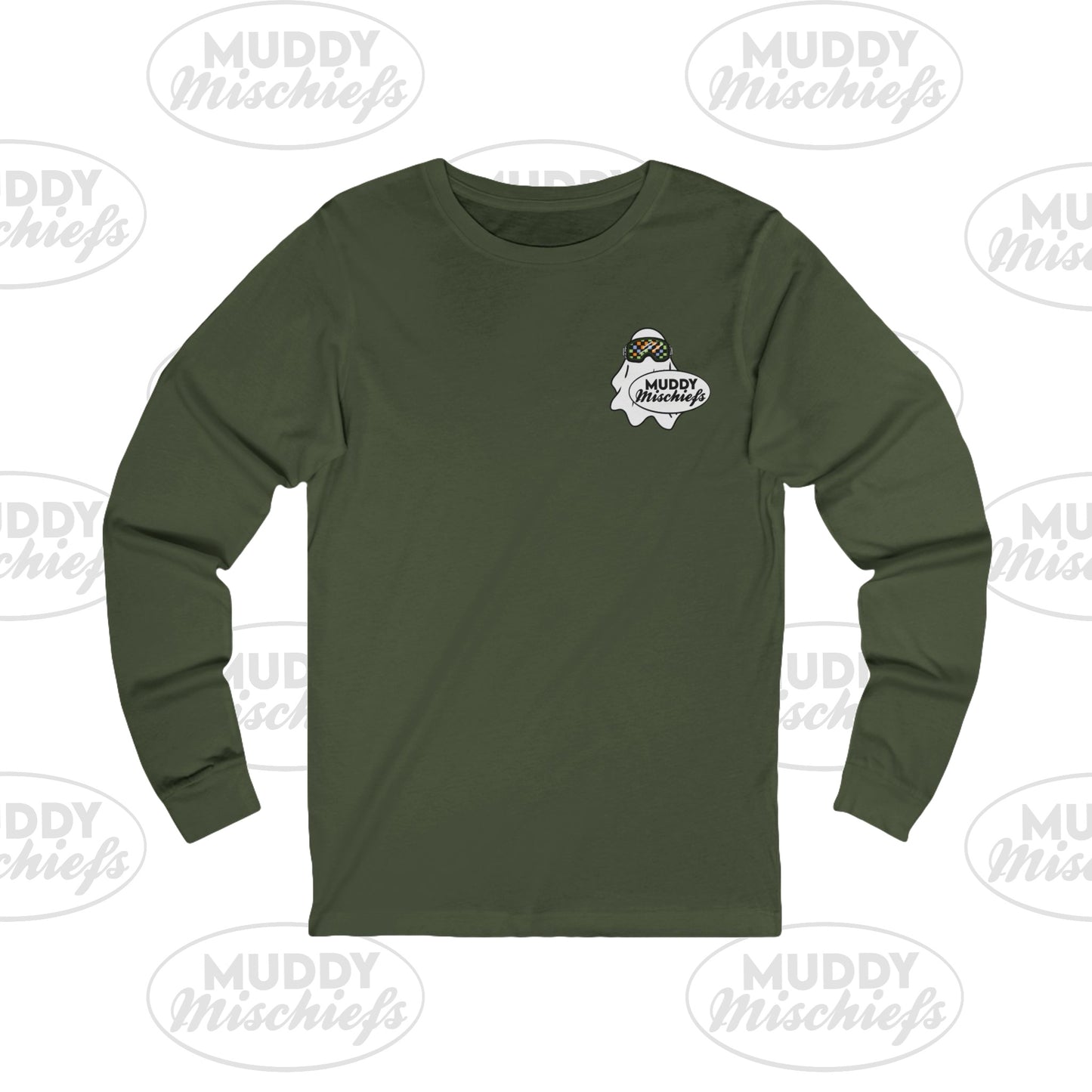 Solo Google Ghost | Unisex Adult Halloween Motocross Tee
