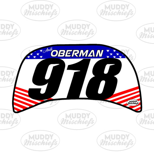 Custom Name Plate Sticker #918 | KissCut Vinyl Sticker
