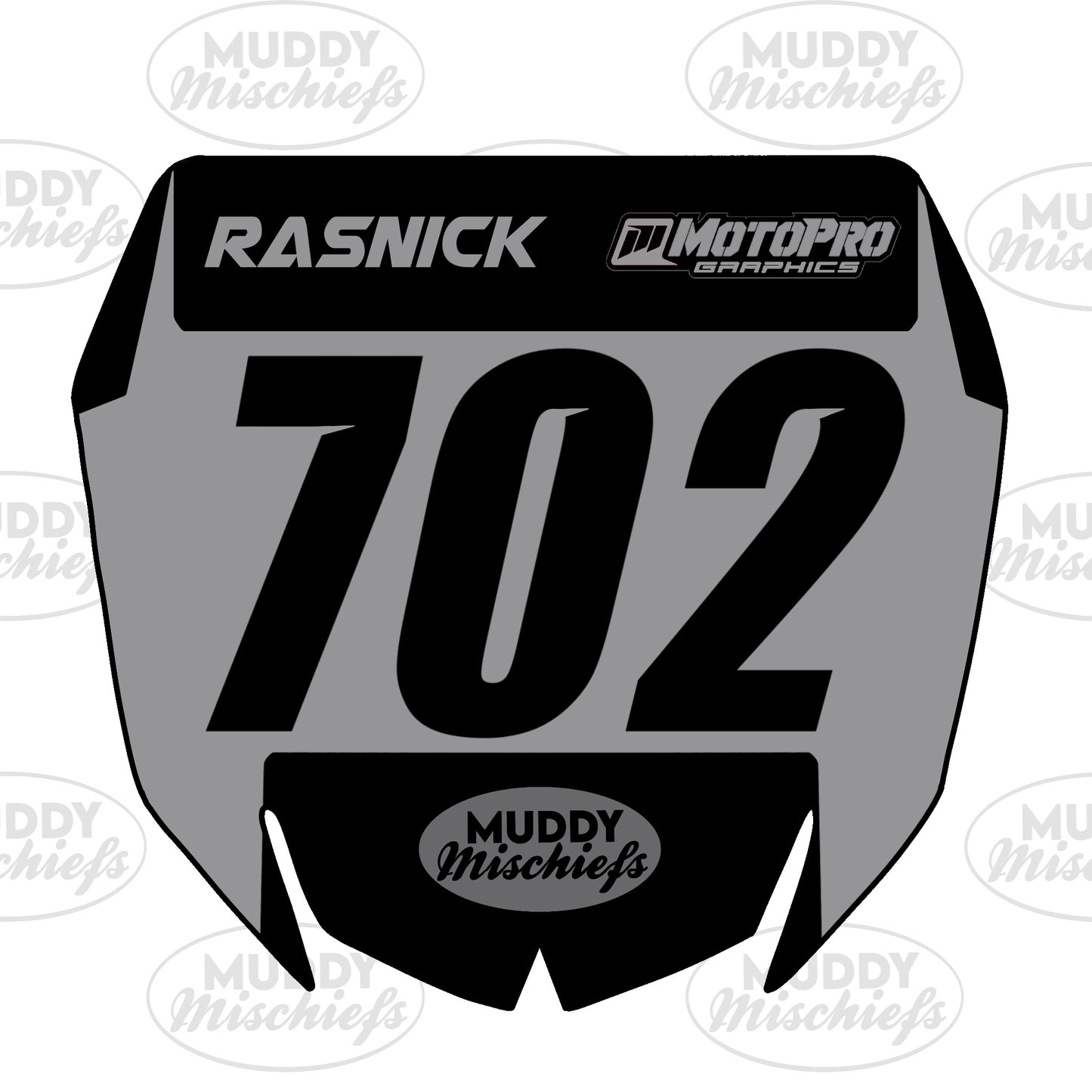 Custom Name Plate Sticker #702 | KissCut Vinyl Sticker