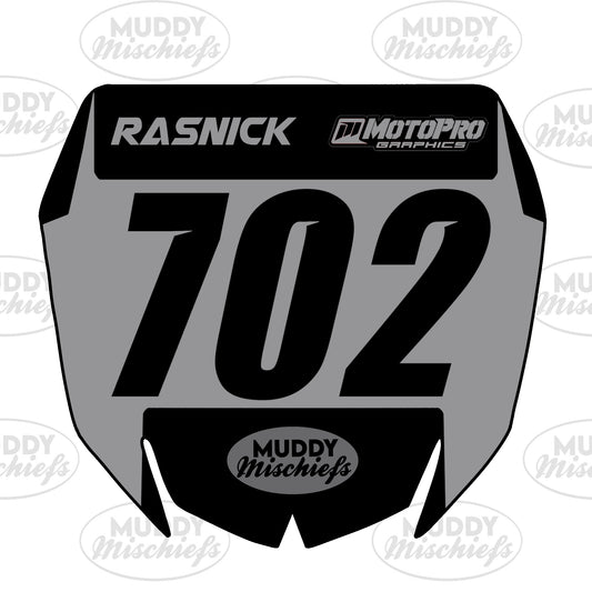 Custom Name Plate Sticker #702 | KissCut Vinyl Sticker