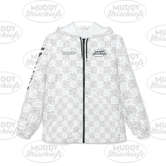 Custom Windbreaker #777 |Unisex Adult Muddy Mischiefs Custom Windbreaker