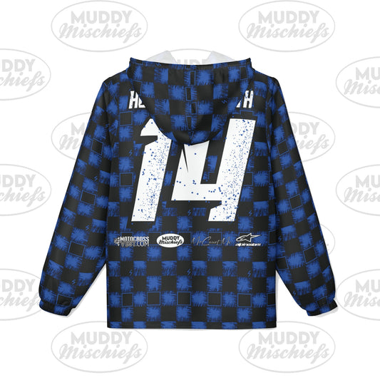 Custom Windbreaker 14 |Unisex Adult Muddy Mischiefs Custom Windbreaker