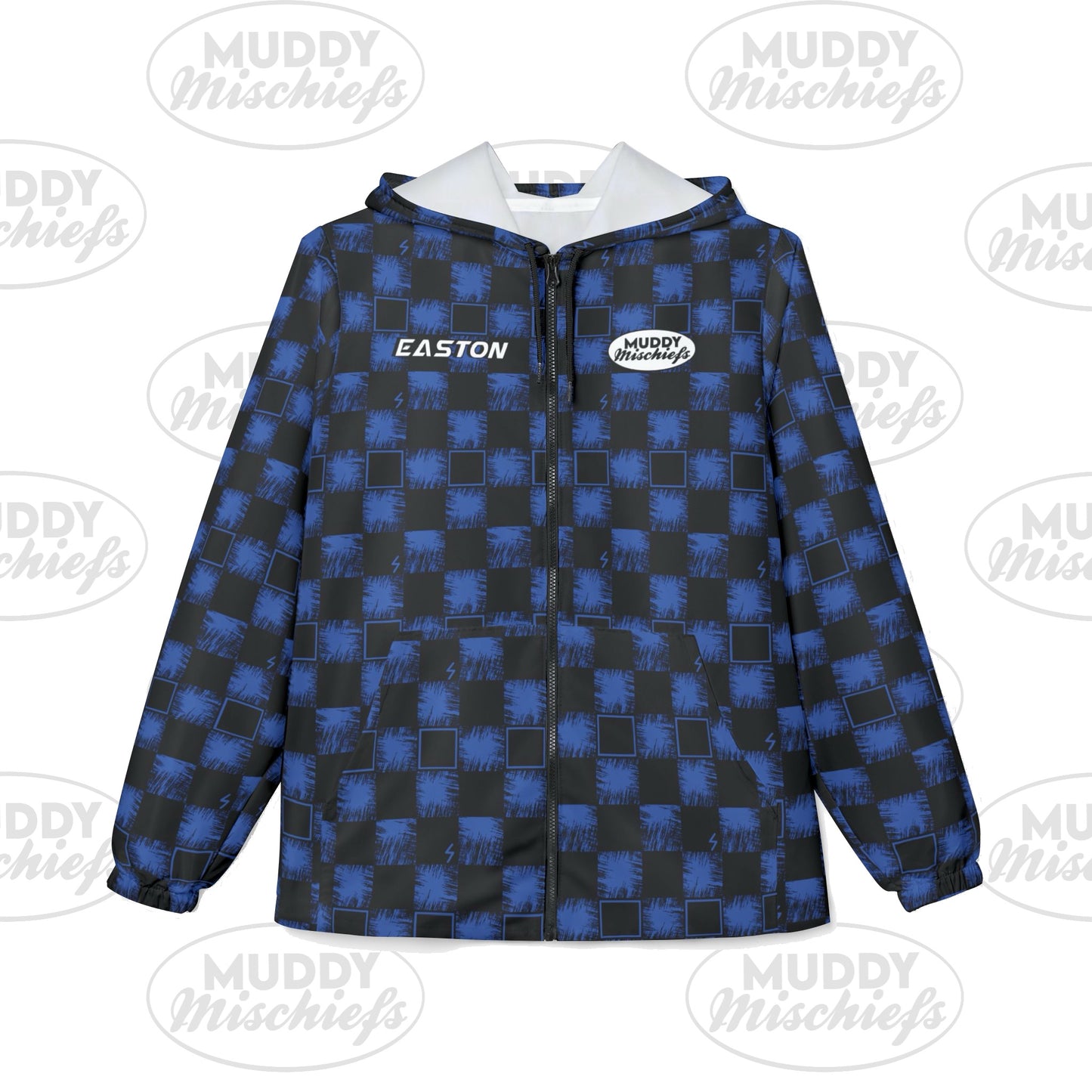 Custom Windbreaker 14 |Unisex Adult Muddy Mischiefs Custom Windbreaker
