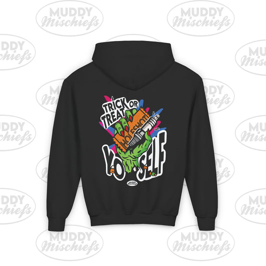 Trick or Treat Yoself Hoodie | Youth Motocross Hoodie