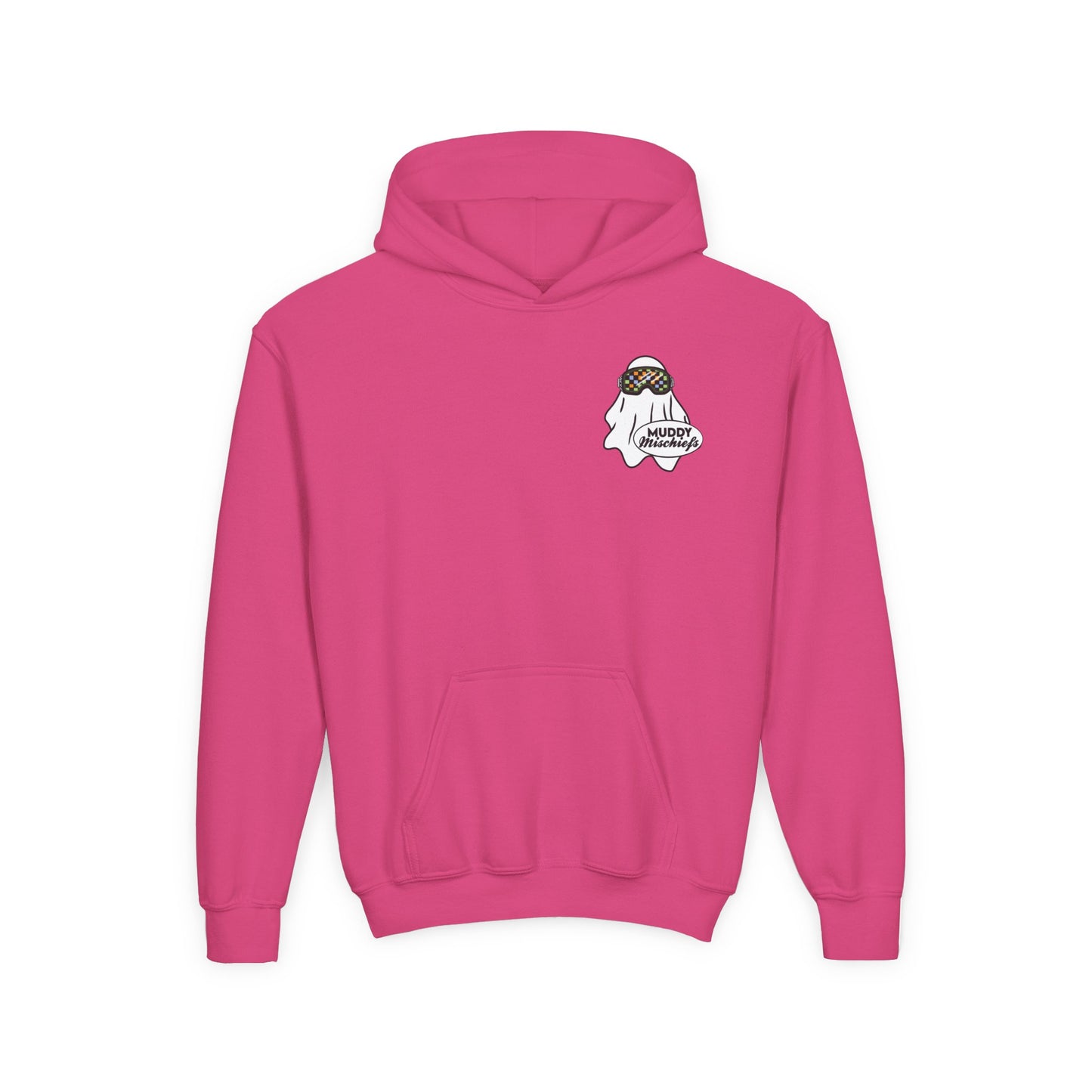 Goggle Ghost | Youth Halloween Motocross Hoodie