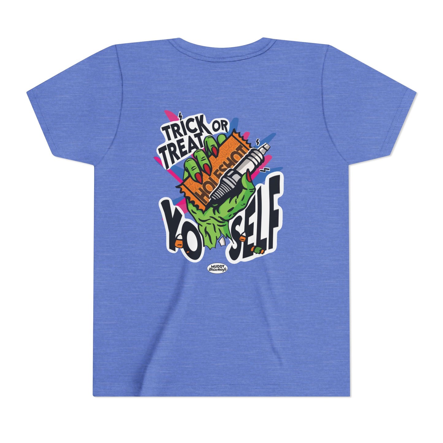 Trick or Treat Yo’self | Youth Halloween Motocross Tee
