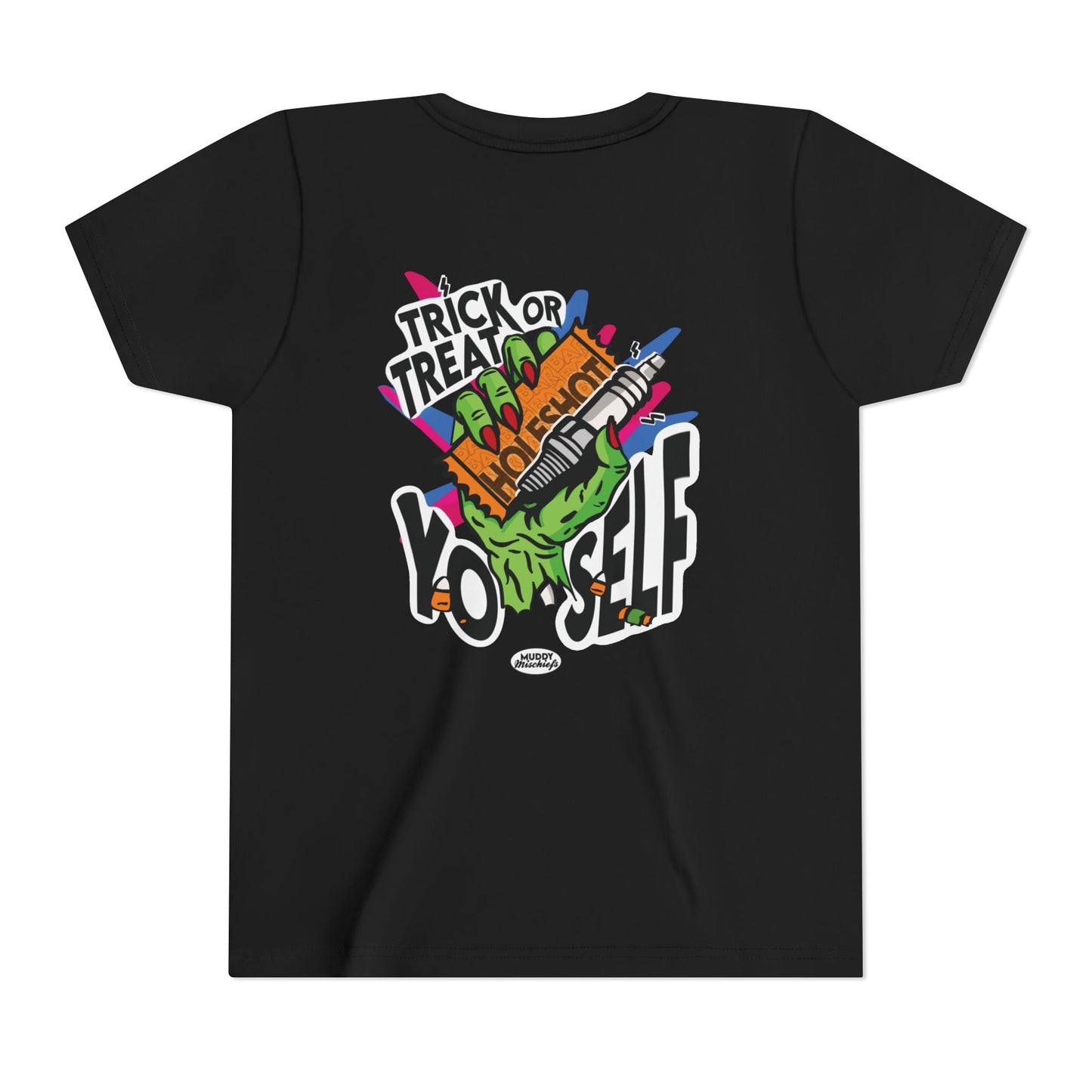 Trick or Treat Yo’self | Youth Halloween Motocross Tee