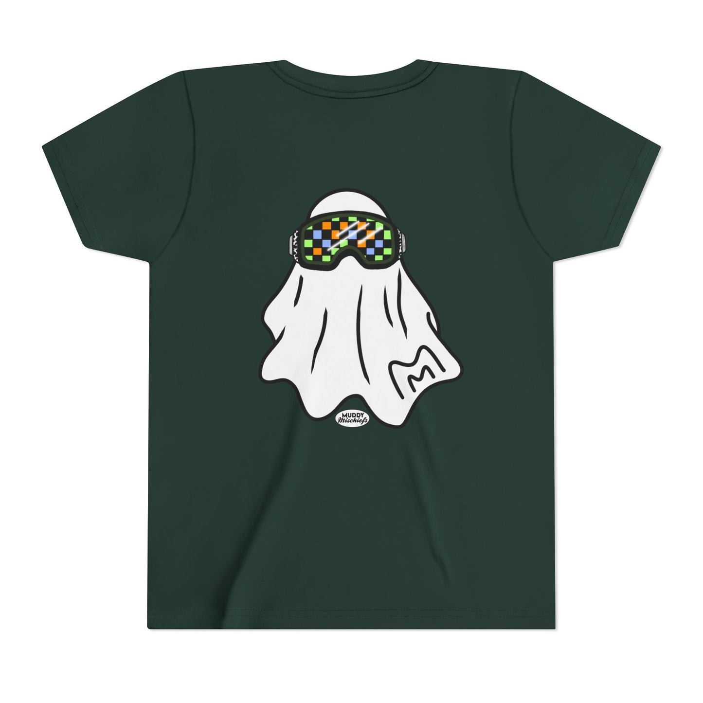 Solo Google Ghost | Unisex Youth Halloween Motocross Tee