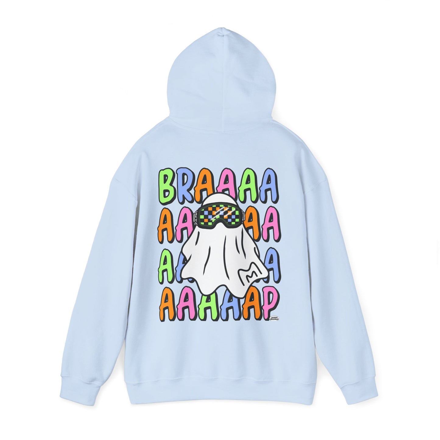 Goggle Ghost | Youth Halloween Motocross Hoodie