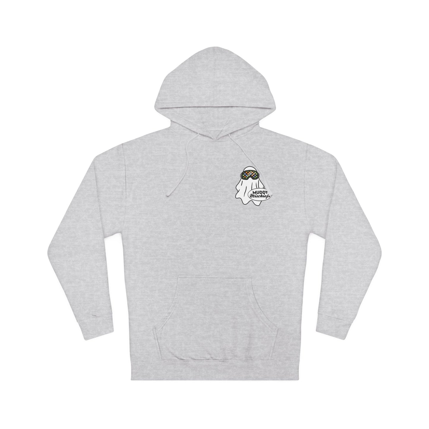 Goggle Ghost | Unisex Adult Halloween Motocross Hoodie
