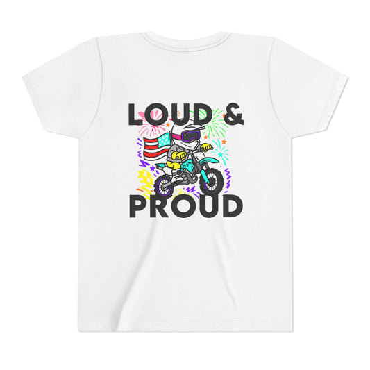 Loud & Proud | Youth Motocross Tee |  2025