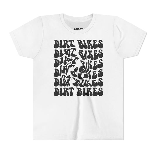 Groovy Dirt Bike T-Shirt | Youth Motocross Tee