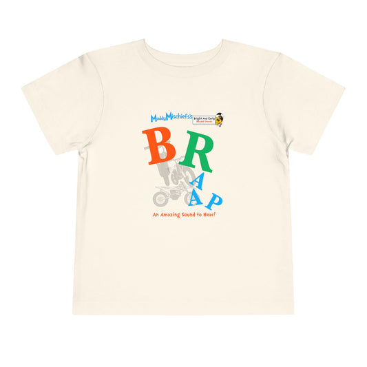 BRAAAPhabet | Toddler Motocross Tee