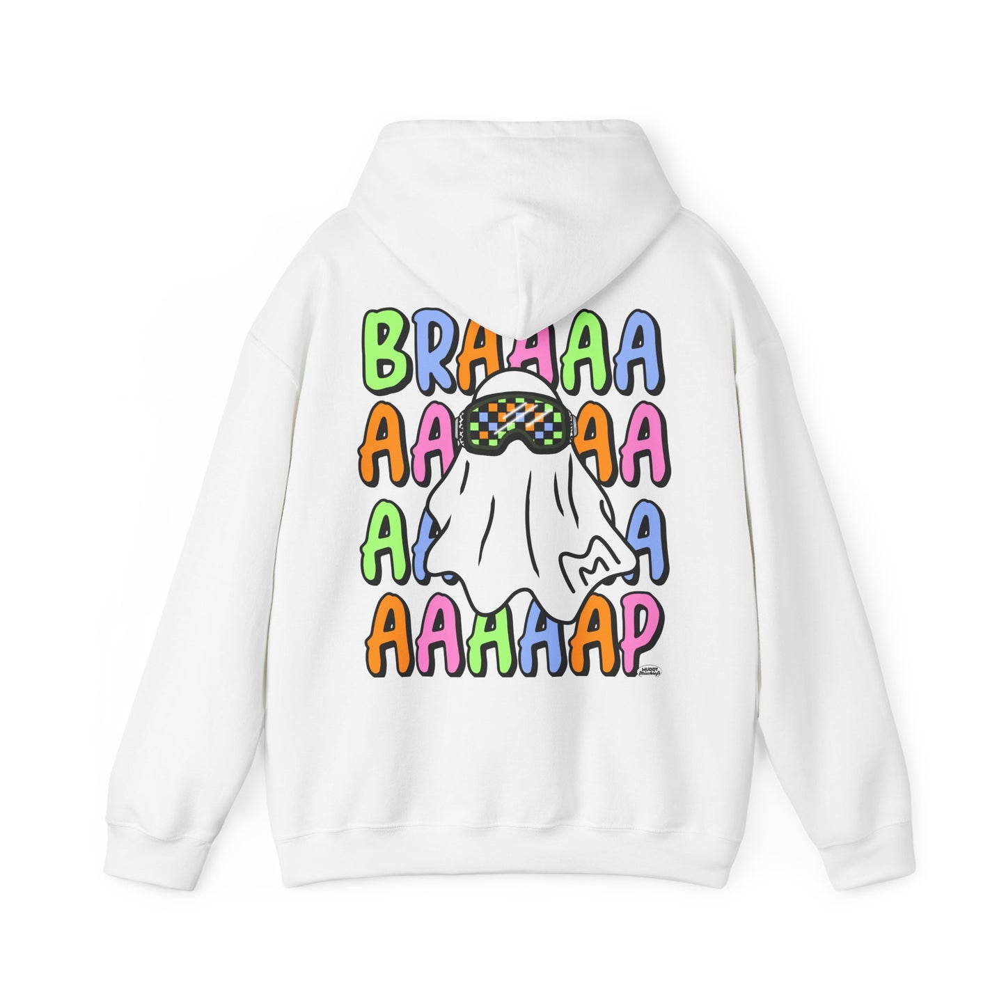 Goggle Ghost | Youth Halloween Motocross Hoodie