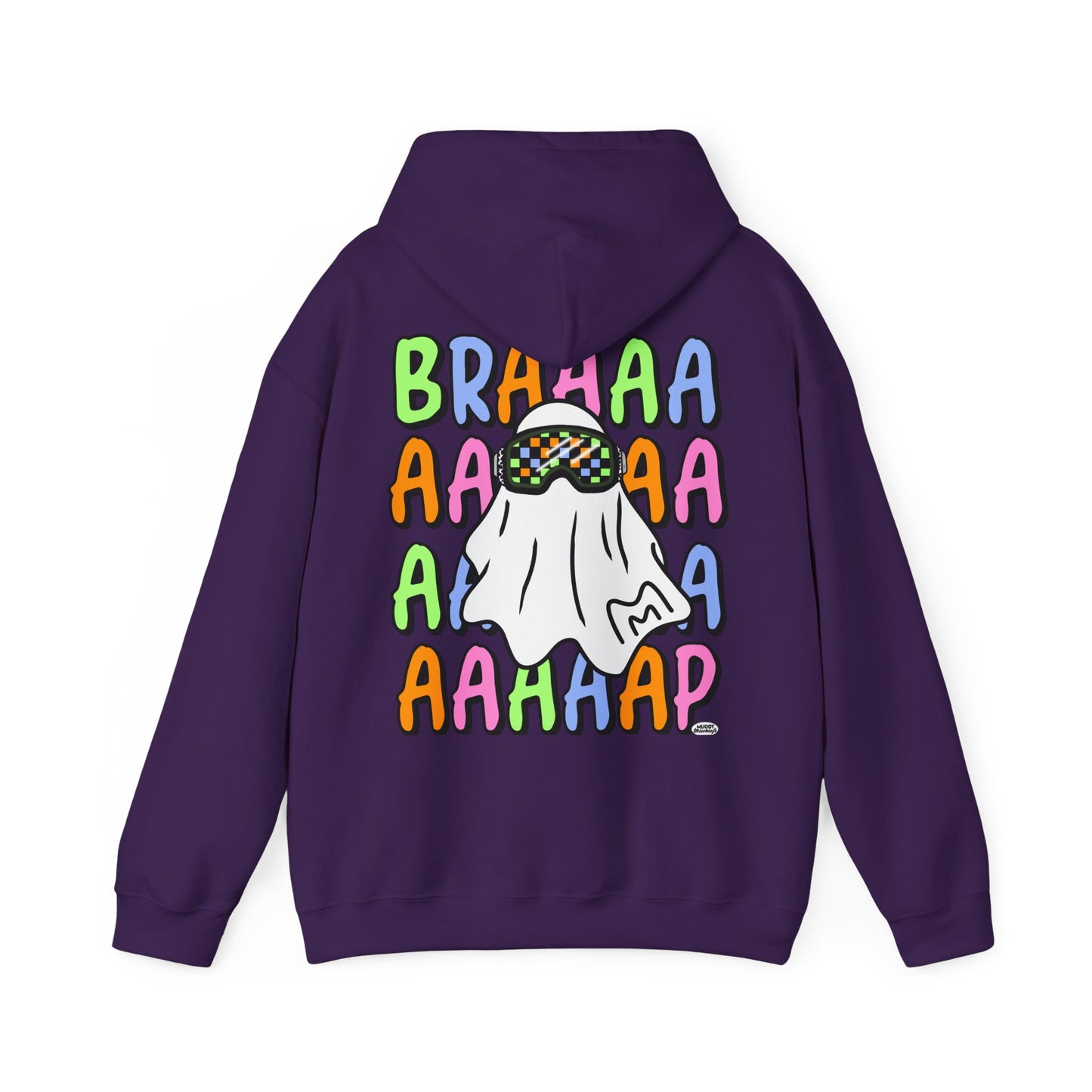 Goggle Ghost | Youth Halloween Motocross Hoodie