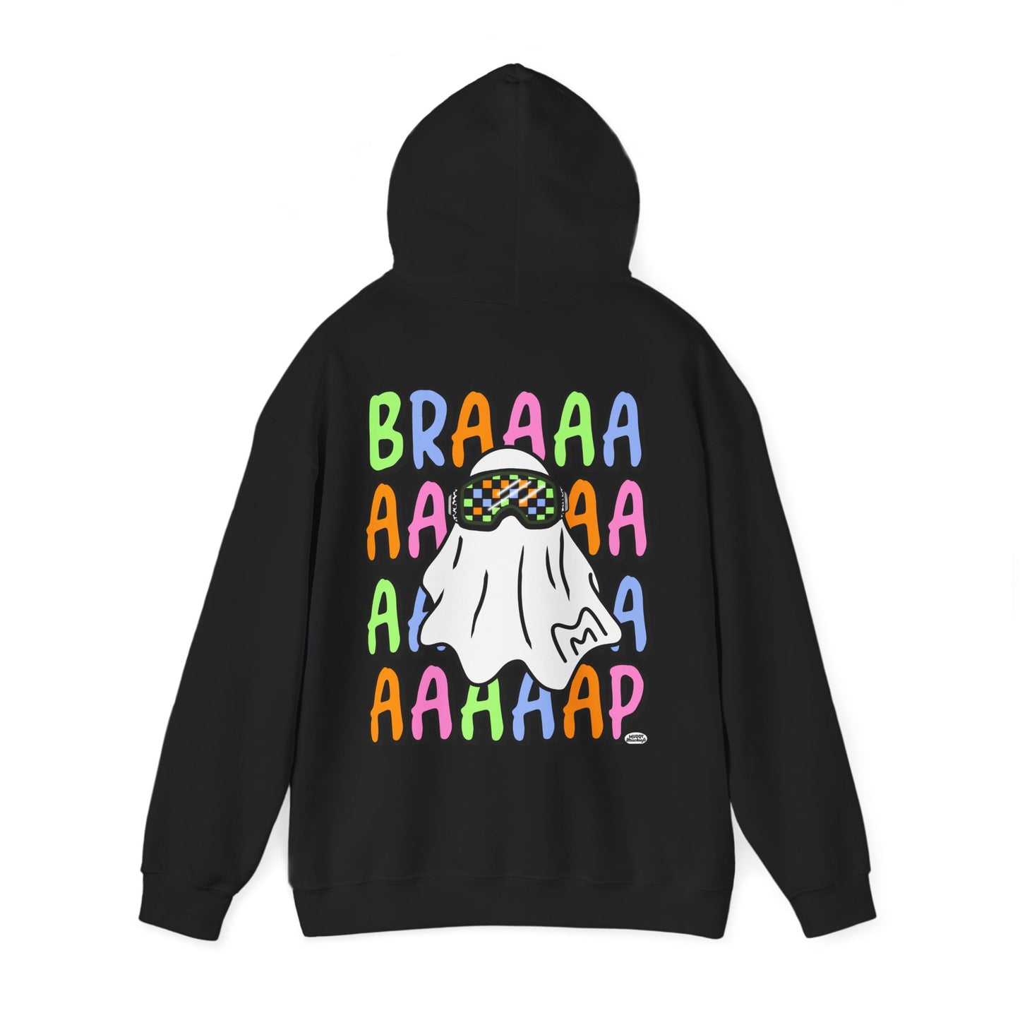 Goggle Ghost | Youth Halloween Motocross Hoodie