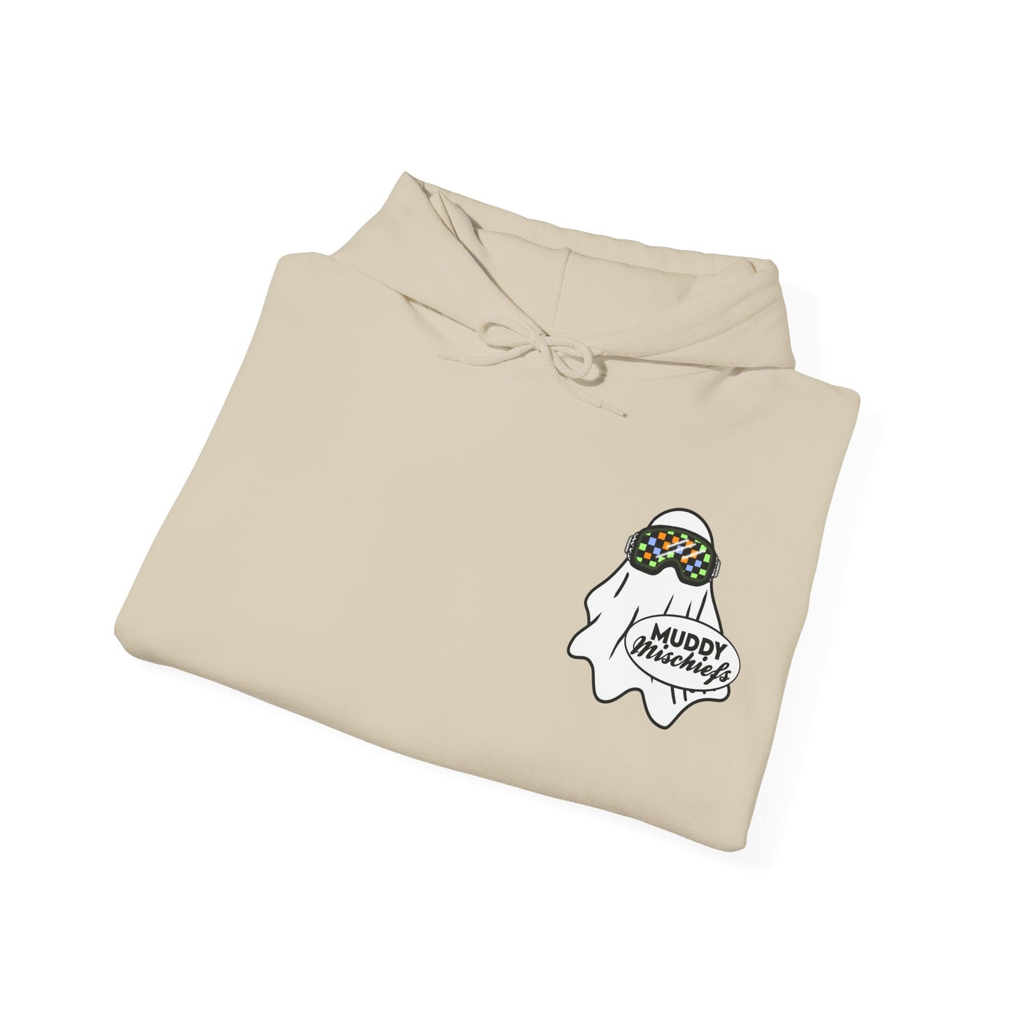 Goggle Ghost | Youth Halloween Motocross Hoodie