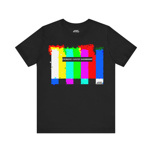 Emergency System Overbraaaap | Adult Motocross Tee