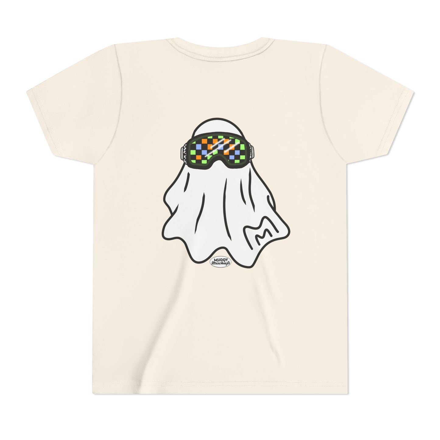 Solo Google Ghost | Unisex Youth Halloween Motocross Tee